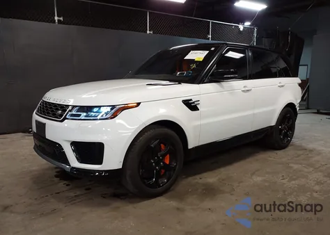 2020 Land Rover Range Rover Sport Hse Mhev из США, поврежденный, VIN SALWR2SUXLA706721